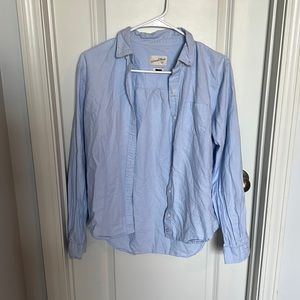Vintage shirt, long sleeve shirt, Size Small
